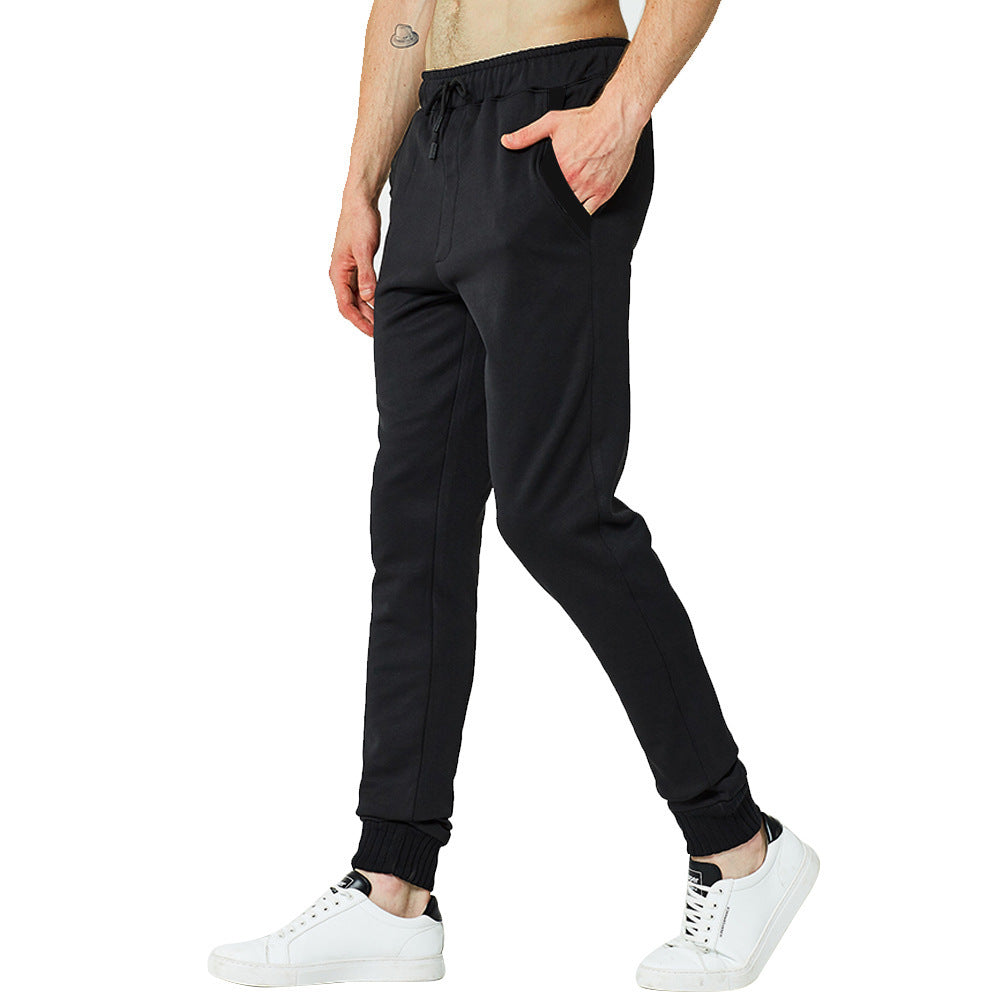 Solid Color Men's New Thin Loose Casual Harlan Sports Leggings
